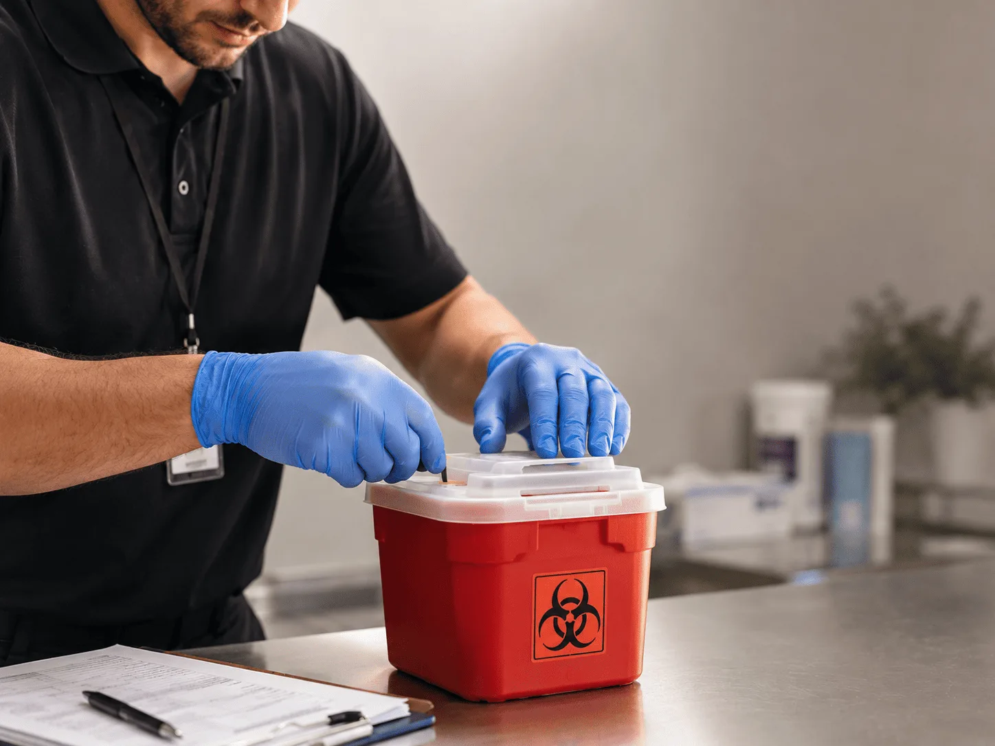 Why choose Sharps Waste Disposal in Interlochen, MI